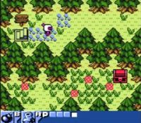 une photo d'Ã©cran de Bomberman Quest sur Nintendo Game Boy Color